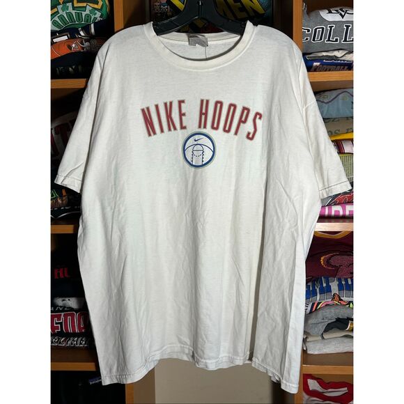 Vintage Y2K Nike Hoops Double Sided Basketball Tee - Picture 1 of 6